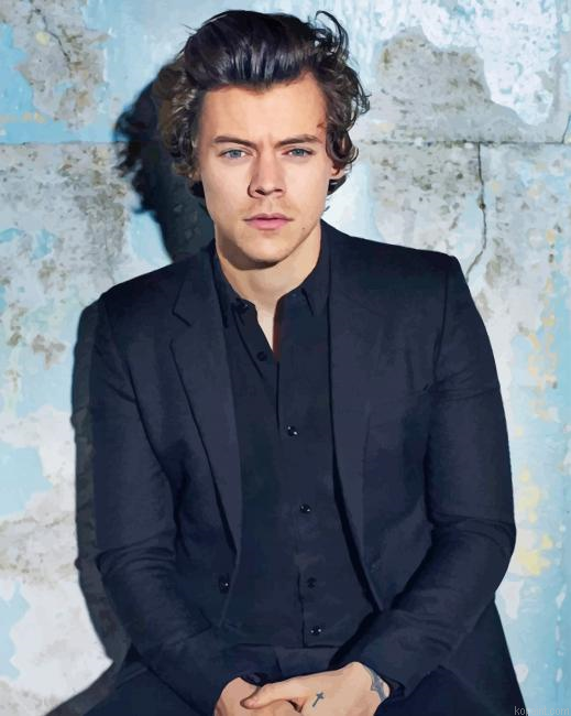 Cute Harry New Painting By Numberss.png