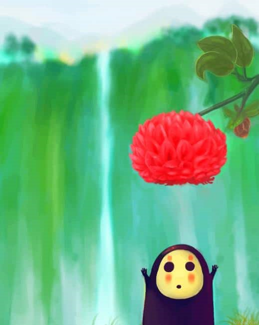 Cute Little Kaonashi Painting By Numberss.png