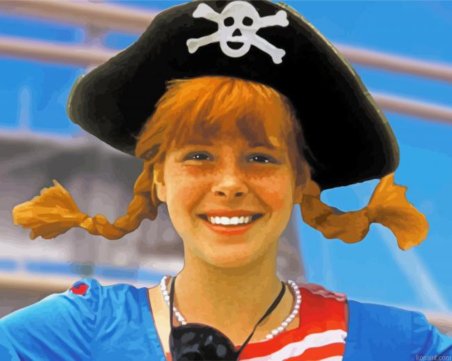 Cute Pippi Paint By Numbers.png