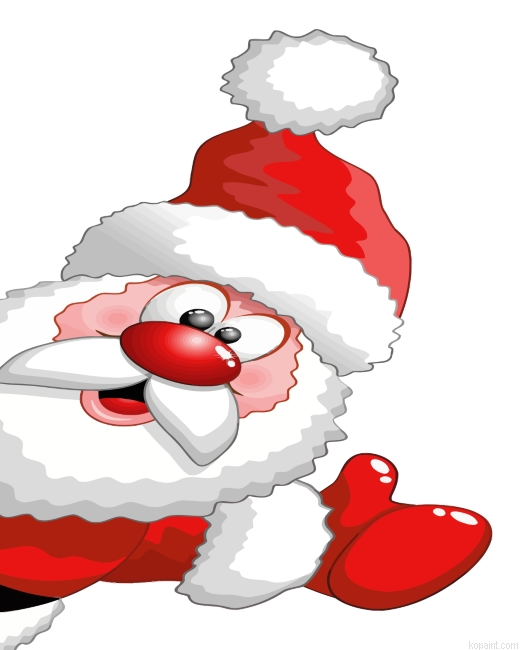 Cute Santa Claus Painting By Numberss.png