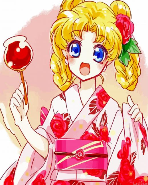 Cute Tsukino Moon Empire Anime Painting By Numberss.png