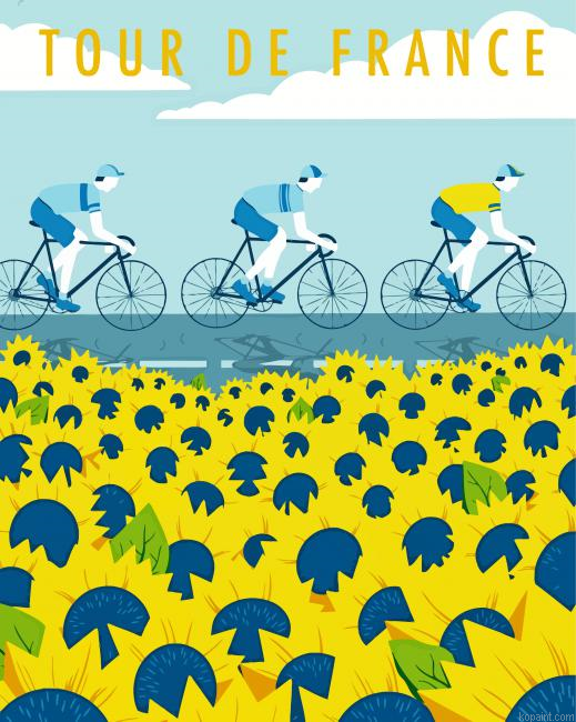 Cycling Tour De France Painting By Numberss.png