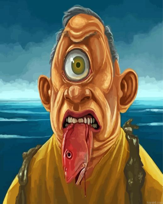 Cyclops Man Paint By Numbers.png