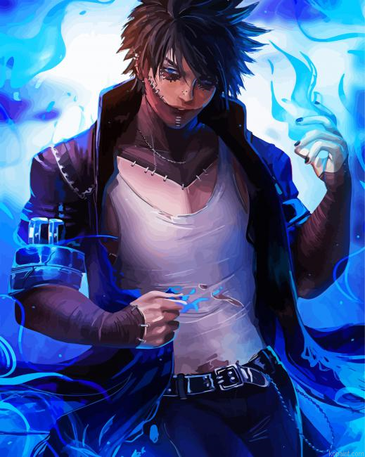 Dabi Animation Art Painting By Numberss.png