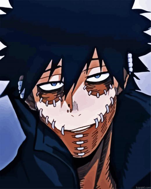 Dabi Face Painting By Numberss.png