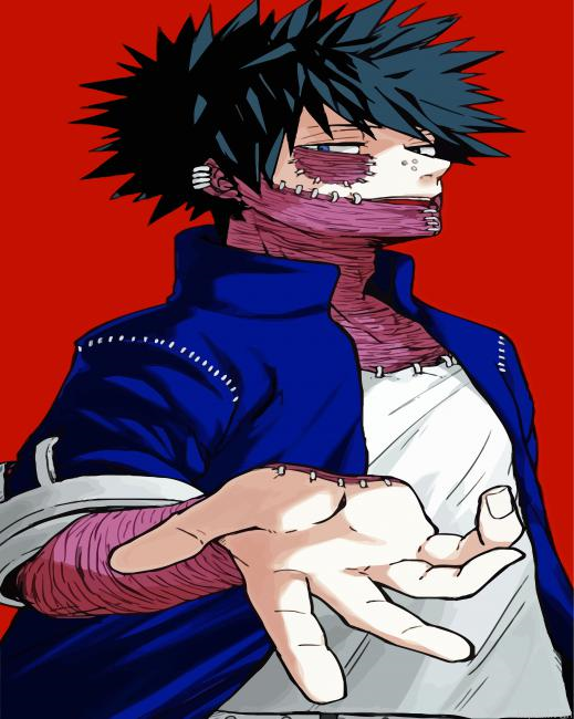Dabi From My Hero Academia Painting By Numberss.png