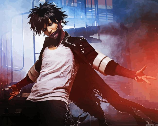 Dabi My Hero Academia Boy Painting By Numberss.png