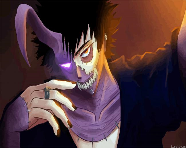 Dabi My Hero Academia Painting By Numberss.png