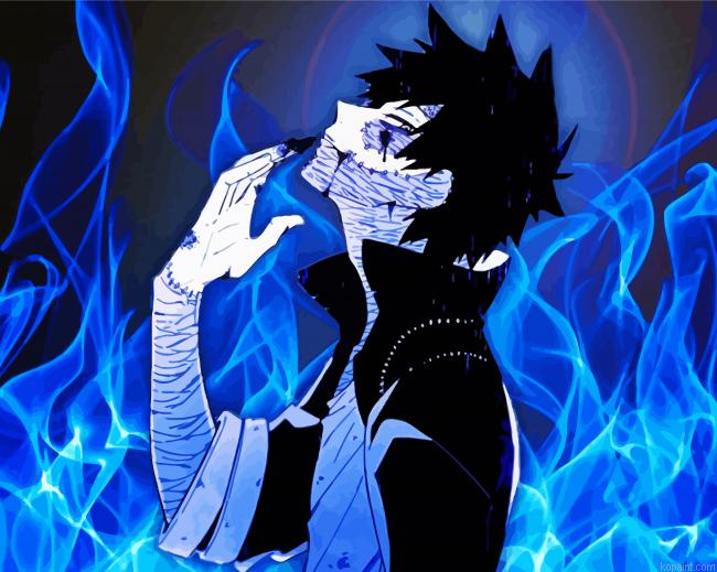 Dabi With Blue Flames Painting By Numberss.png