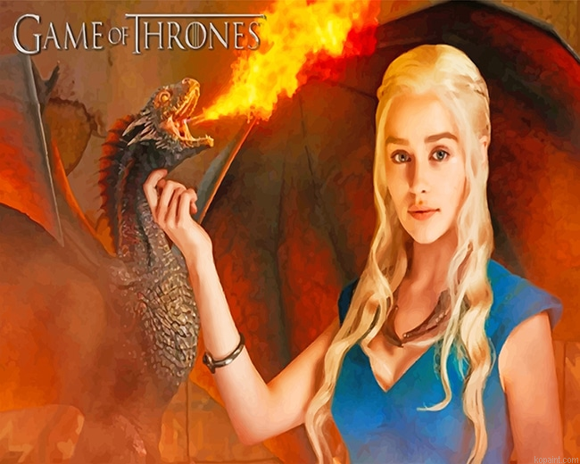 Daenerys Targaryen Got Painting By Numberss.png