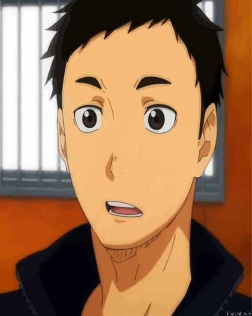 Daichi Sawamura Face Paint By Numbers