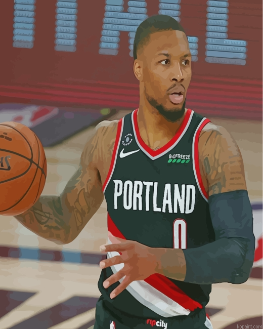 Damian Lillard Painting By Numberss.png