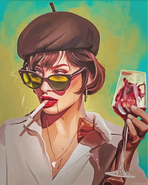 Dangerous Woman Painting By Numberss.png