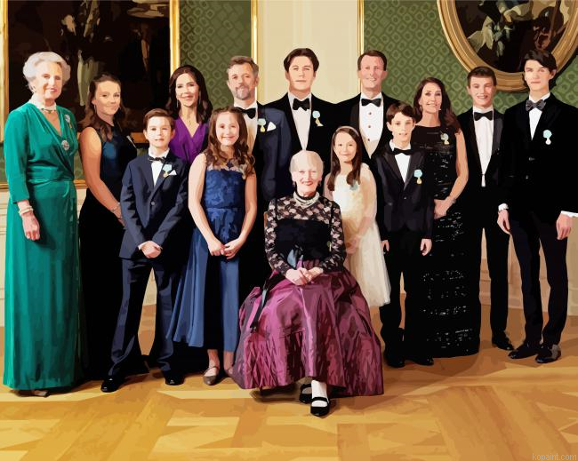 Danish Royal Family Painting By Numberss.png