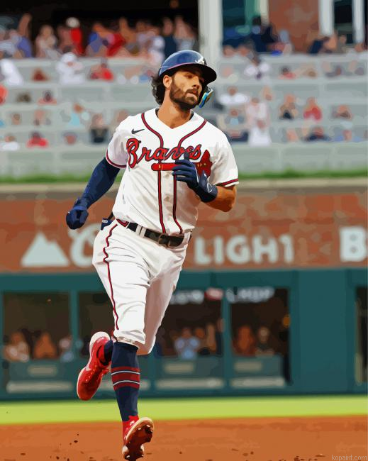Dansby Swanson Art Painting By Numberss.png