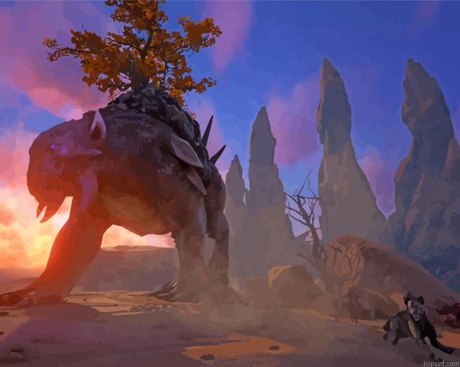 Dark And Light Shard Of Faith Game Painting By Numberss.png