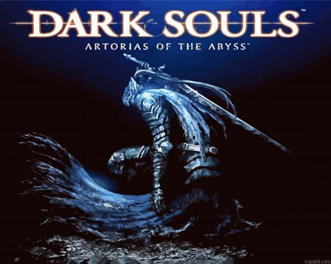 Dark Souls Artorias Of The Abyss Video Game Painting By Numberss.png