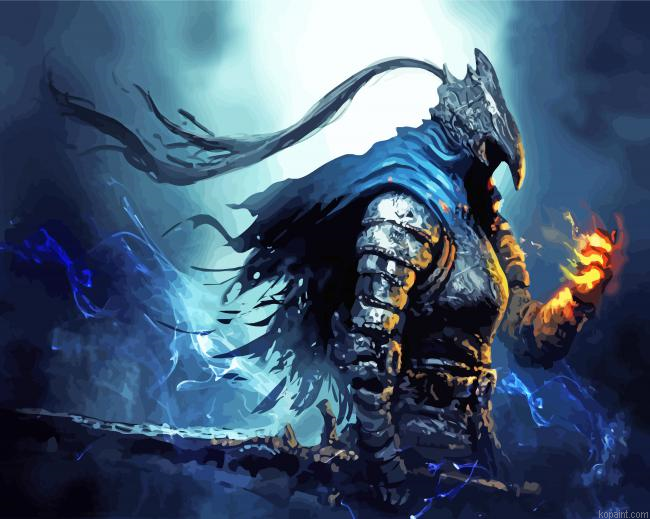 Dark Souls Game Artorias Painting By Numberss.png