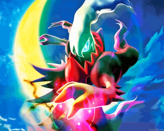 Darkrai Pokemon Art Painting By Numberss.png