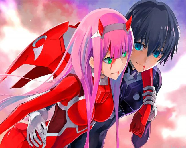 Darling In The Franxx Painting By Numberss.png