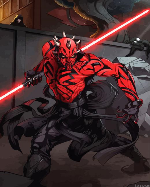 Darth Maul Painting By Numberss.png