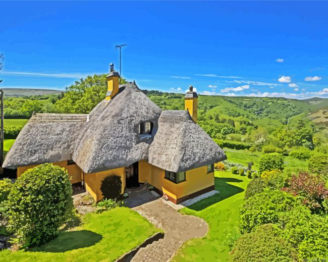 Dartmoor Cottage Paint By Numbers