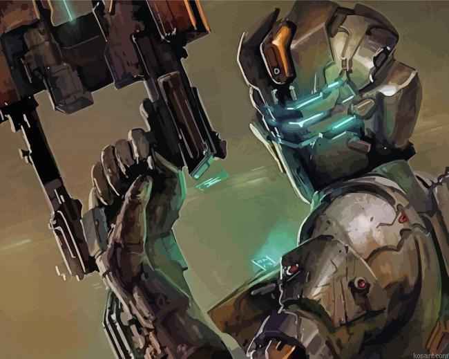 Dead Space Game Character Painting By Numberss.png