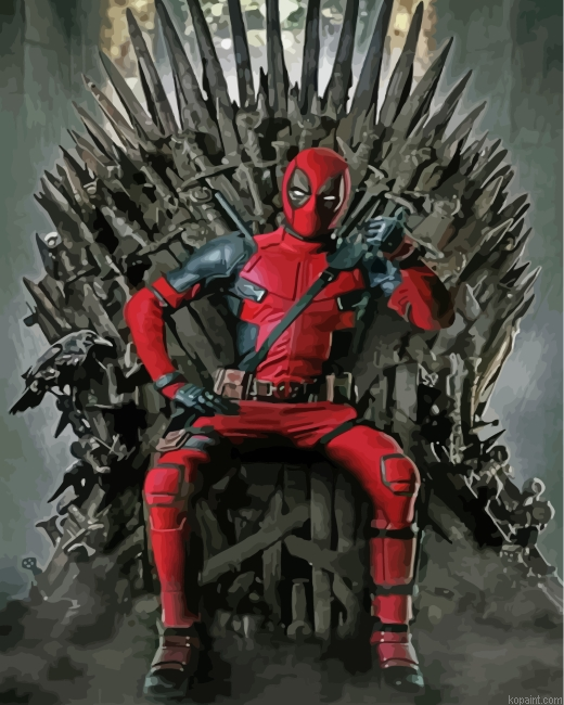 Deadpool Illustration Painting By Numberss.png
