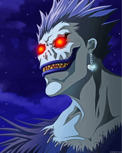 Death Note Ryuk Painting By Numberss.png