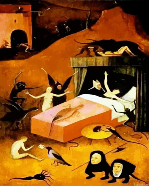 Death Of The Reprobate By Bosch Painting By Numberss.png