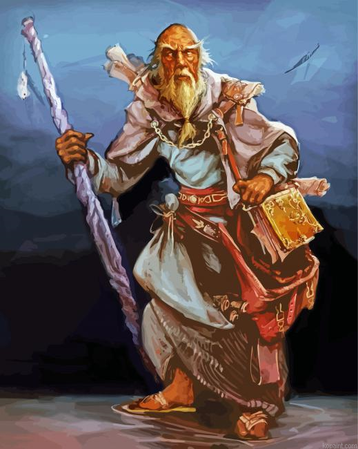 Deckard Cain Diablo Video Game Paint By Numbers.png