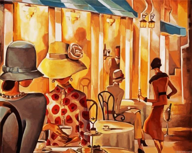 Deco Women Paint By Numbers