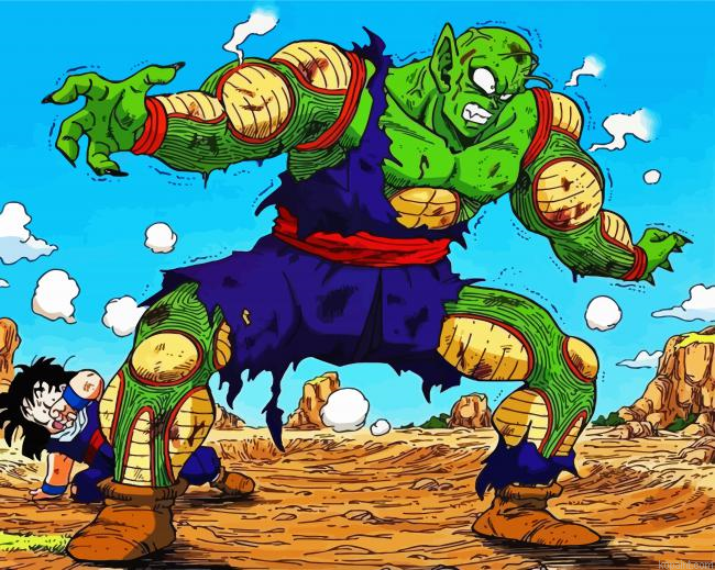 Demon Piccolo Dragon Ball Z Painting By Numberss.png