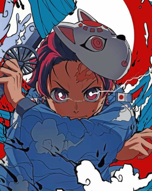 Demon Slayer Kimetsu No Yaiba New Painting By Numberss.png