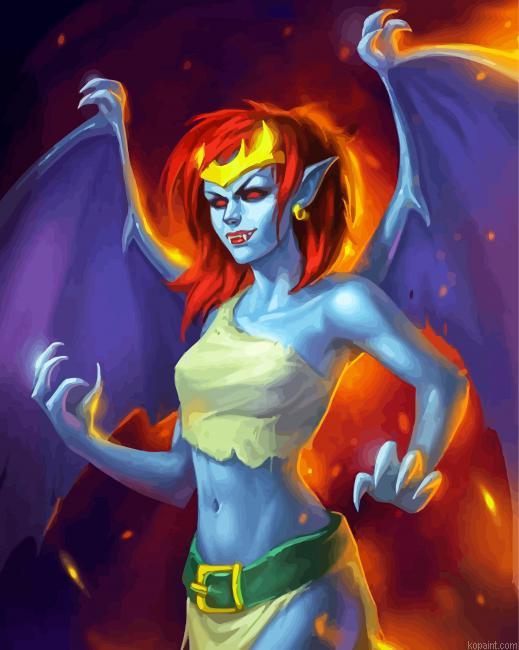 Demona Gargoyles Painting By Numberss.png