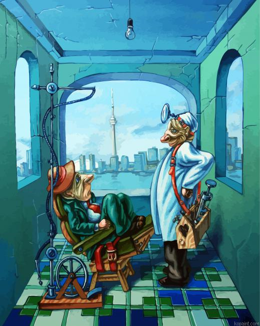 Dentist Doctor Paint By Numbers.png