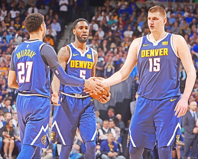 Denver Nuggets Team New Painting By Numberss.png