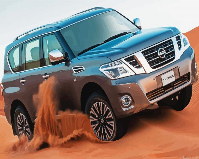 Desert Nissan Patrol Painting By Numberss.png