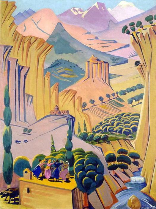 Desert Valley Landscape Paint By Numbers