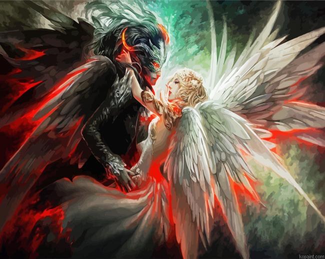 Devil And Angel Painting By Numberss.png