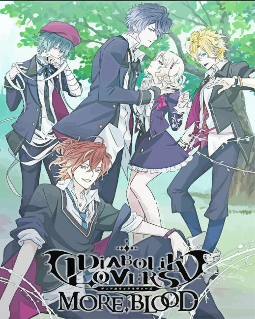 Diabolik Lovers Poster Painting By Numberss.png