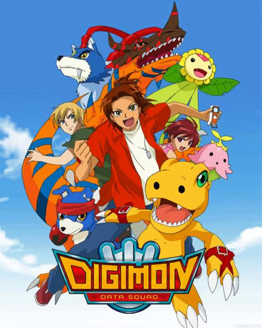 Digimon Data Squad Painting By Numberss.png