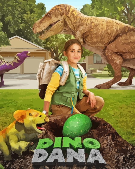 Dino Dana Painting By Numberss.png