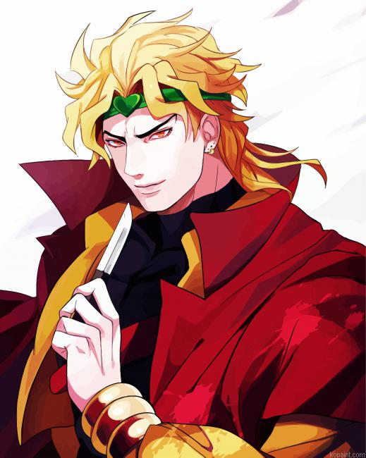 Dio Jojos Adventure Paint By Numbers.png