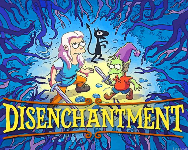 Disenchantment Movie Poster Painting By Numberss.png
