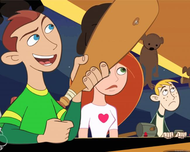 Disney Animation Kim Possible Painting By Numberss.png