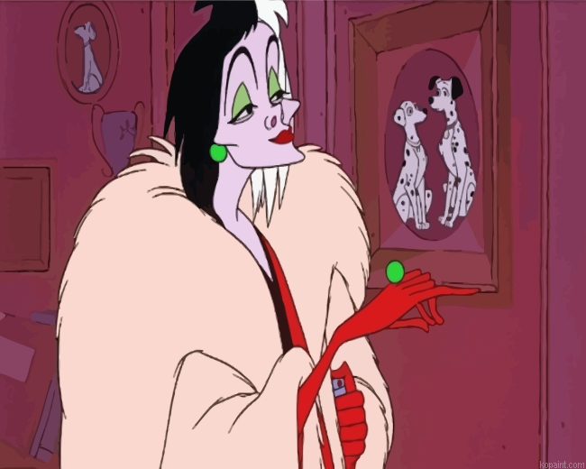 Disney Cruella De Vil Painting By Numberss.png