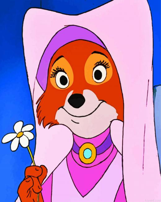 Disney Lady Marian Painting By Numberss.png