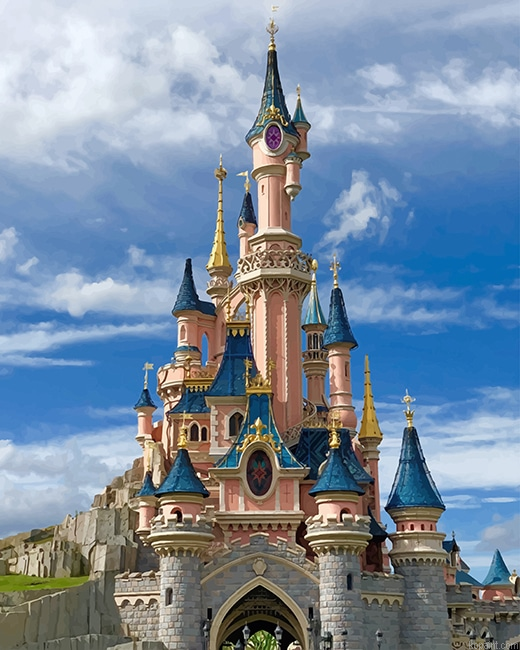 Disney Land France New Painting By Numberss.png