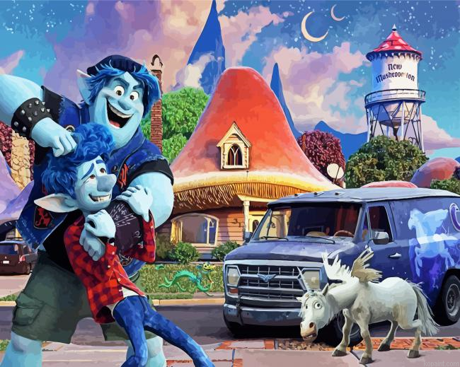 Disney Onward Ian Lightfoot And Barley Painting By Numberss.png